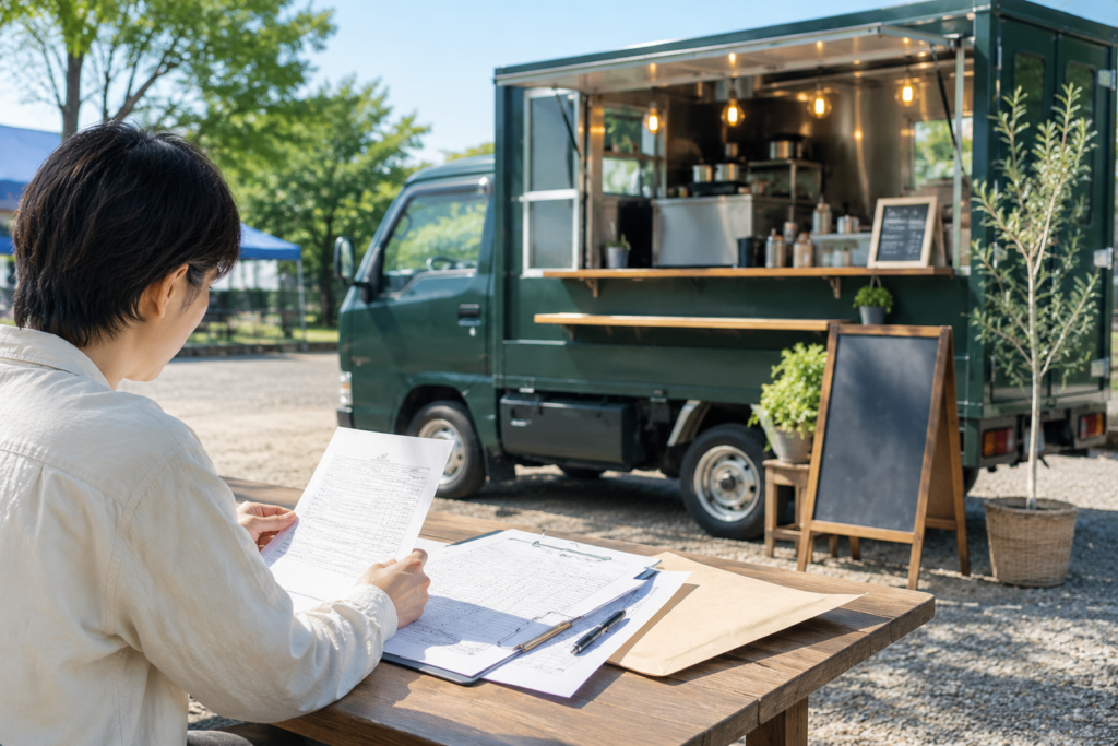 キッチンカーの営業許可はどう取る？保健所への申請前に知っておきたいこと